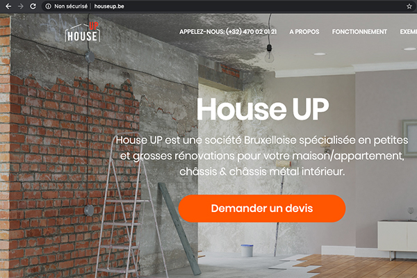 Website House Up